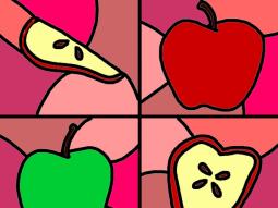 Apple Coloring Printable Page